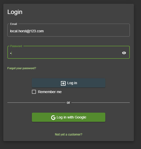 Login