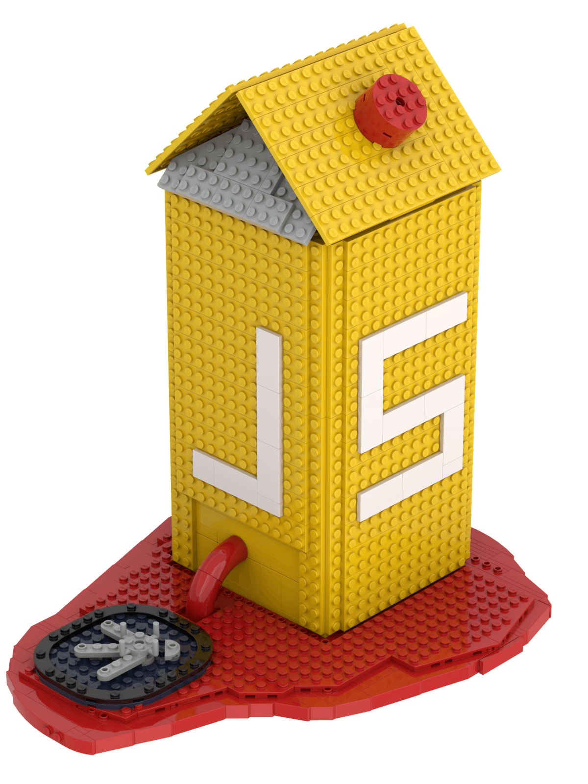 Lego tower schematic