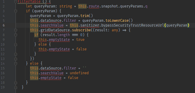 Wrong fix option for DOM XSS coding challenge