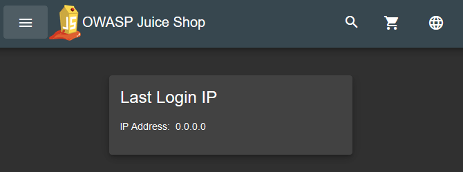 Normal Last Login IP address