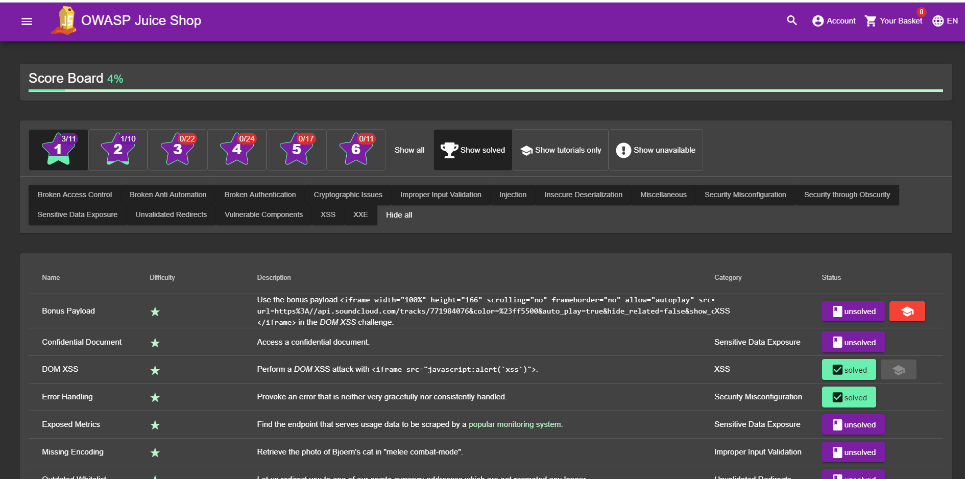 material theme purple green